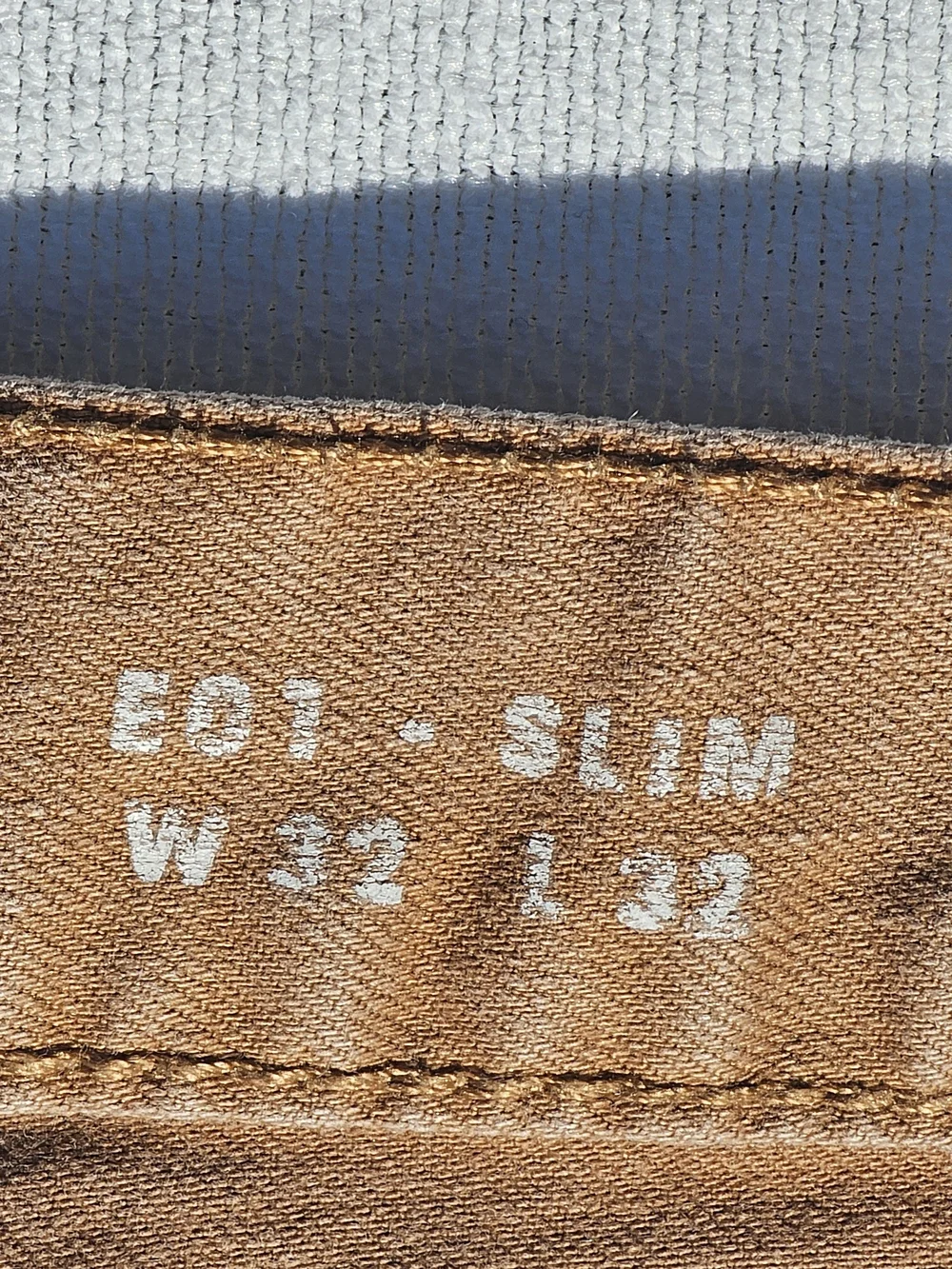 Element Men’s Skinny Jeans in Brown